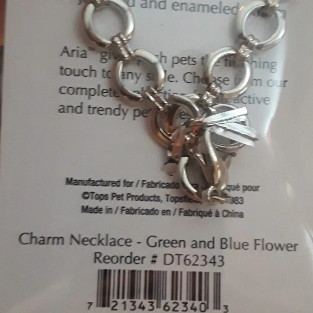 Aria Dog Charm Necklace